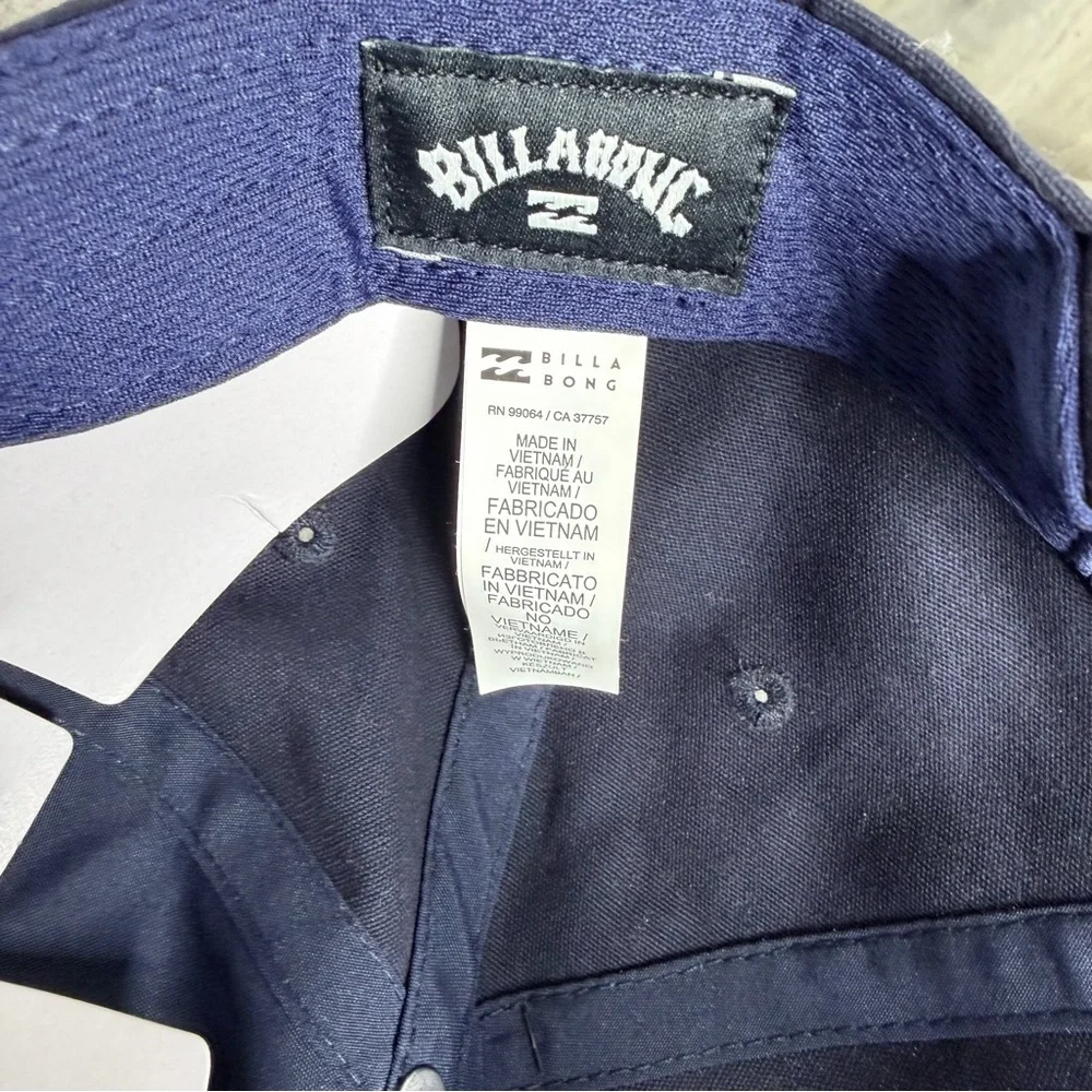 Billabong Dark Blue Snapback Hat
